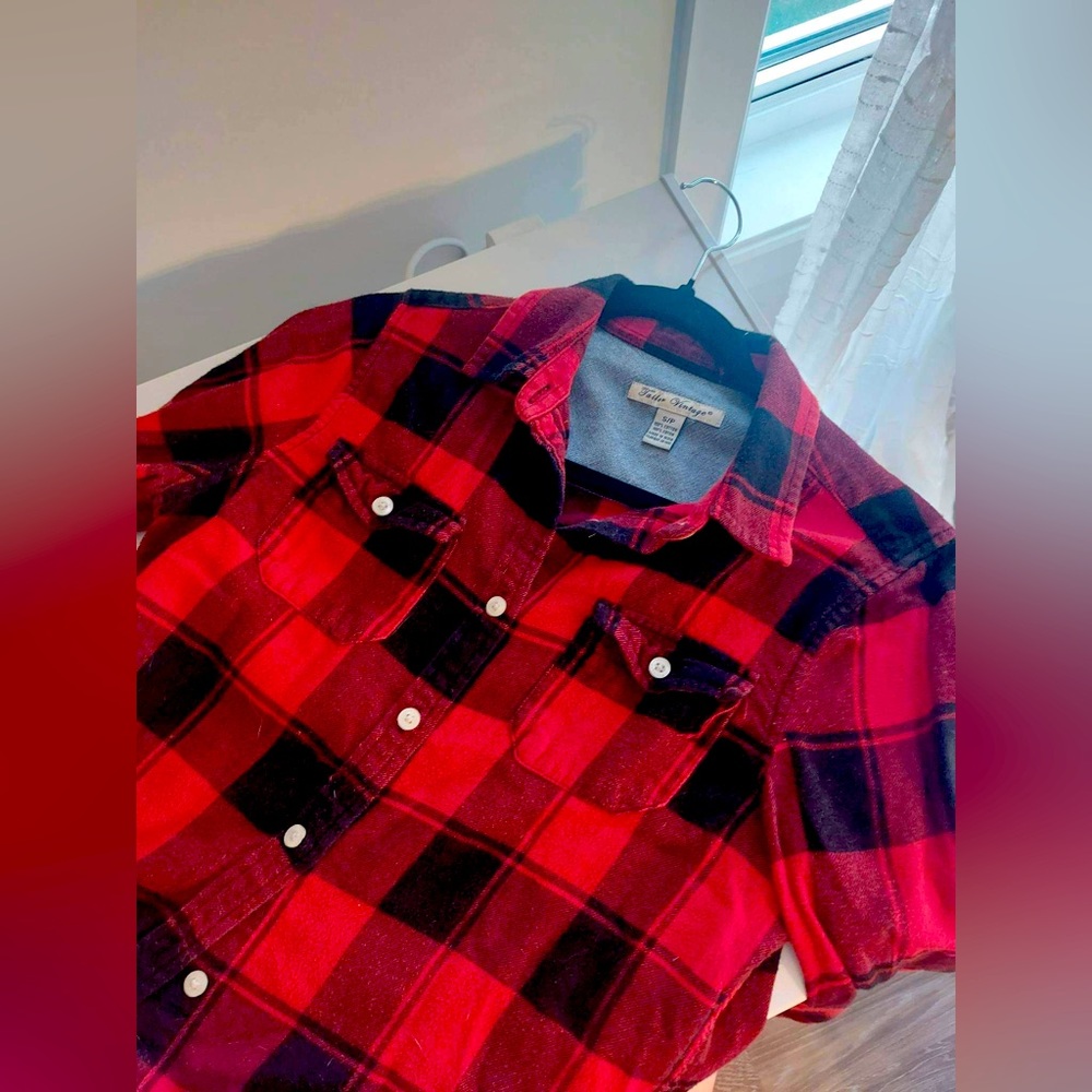Red and black flannel
